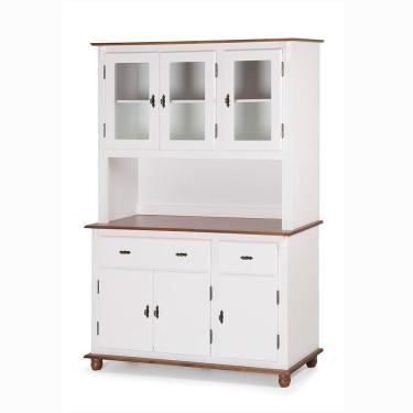 Imagem de Arca Oratório 3 Portas 2 Gavetas - M550632 Garapa - Verniz