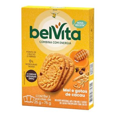 Imagem de Belvita Seasonal Biscoito Belvita Mel E Cacau Multipack 75G
