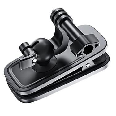 Imagem de ZEZEFUFU Rotação de 360° Universal Backpack Clip Clamp Mount para GoPro Hero Action Camera Accessories