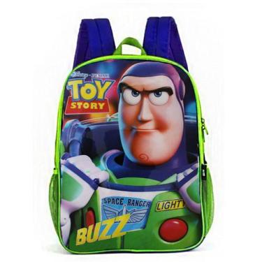Imagem de Mochila Escolar Costas Buzz Lightyear Toy Story Disney Pixar - Luxcel