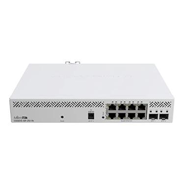 Imagem de Switch Mikrotik Router 8 Portas Gerenciável PoE - 8x Gigabit, 2x SFP+ 10Gbit - CSS610-8P-2S+IN