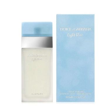 Imagem de Perfume Azul Claro Feminino de Luxo com Notas Frescas e Florais
