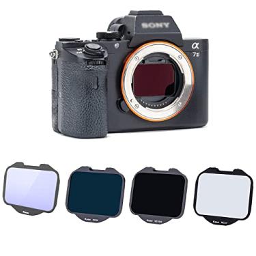 Imagem de Kase Kit de filtro de encaixe 4 em 1 MCUV + ND64 + ND1000 + filtro de câmera noturna neutra densidade neutra ND filtros de poluição luminosa para câmeras Sony A7 A9 Series Alpha Mirrorless