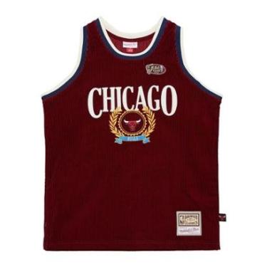 Imagem de Regata Mitchell & Ness Jersey Collegiate Fashion Chicago Bulls 1997 Dennis Rodman Masculino-Masculino