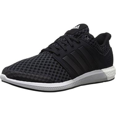 Imagem de adidas Tênis de corrida masculino Performance Solar RNR, Preto/Preto/Cinza Onix Claro/Cinza, 43