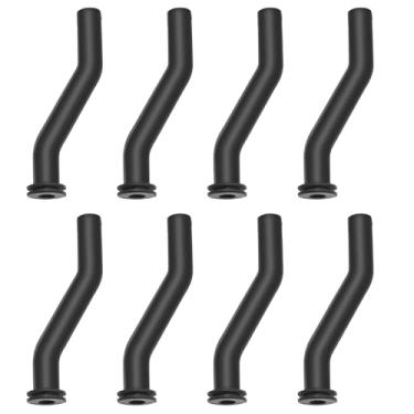 Imagem de EATAKWARD 8 peças de substituição de mangueira de vácuo de borracha 596163 para John Deere D125 D130 D140 D160 D170 substituição para tratores de cortador de grama BS e pequenos motores a gasolina