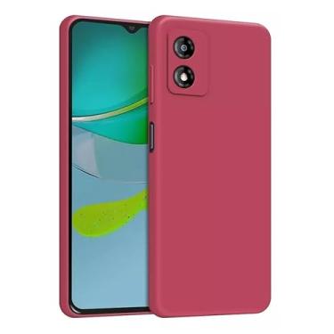 Imagem de Capa Capinha Compatível Motorola Edge 50 Fusion Aveludada Premium (MARSALA)