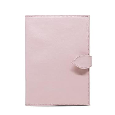 Imagem de Porta Cartão de Vacina de Couro - Rosa Bebê