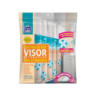 Imagem de Cortina para Box IPANEMA Visor Cristal (1,35x2,00m) | Plast Leo (Ref.: 623-K)