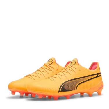 Imagem de Chuteira Puma King Ultimate FG/AG Campo Laranja 40