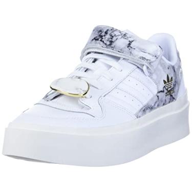 Imagem de adidas Originals Tênis feminino Forum BONEGA W, Branco/Ouro metálico, 36