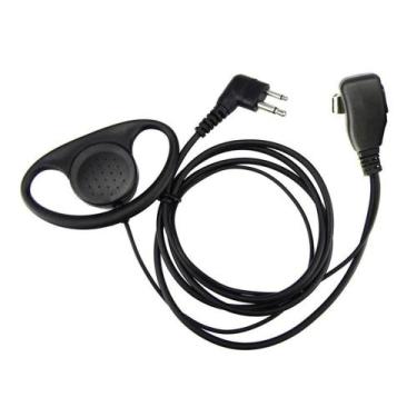 Imagem de Fone de ouvido com microfone de lapela ptt radio ht motorola EP450 EP 