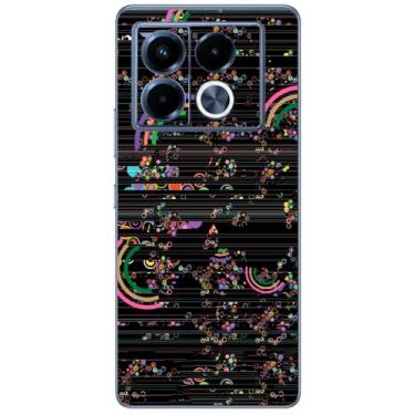 Imagem de Capa Adesivo Skin006 Verso Para Infinix Note 40 5G (X6852) - KawaSkin