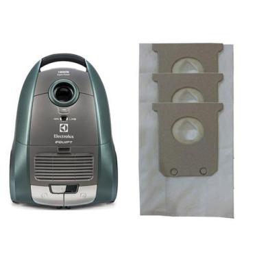 Imagem de Kit Com 12 Sacos Descartáveis Aspirador Pó Electrolux Equipt Clario - 