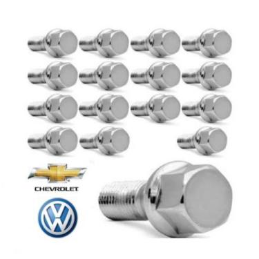 Imagem de Jogo 16 Parafusos de Roda Liga Leve Ferro VW - SEMA 