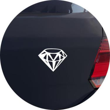 Imagem de Adesivo de Carro Pedra De Diamante - Cor Branco - Melhor Adesivo, Bran