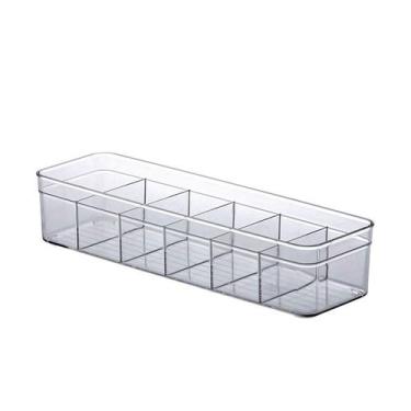 Imagem de Organizador Colmeia Rígida Diamond Cristal Com 6 Div. C 35,5 Cm X L 10
