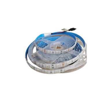 Imagem de Fita Led Rgb 5050 Rolo 5m 300 Leds Ip20 + Controle SEM SILICONE  - SAM