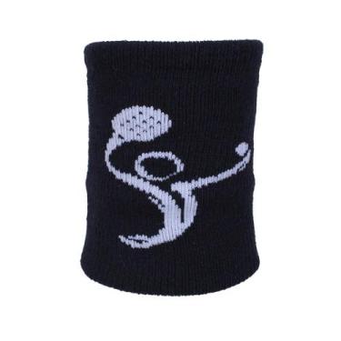 Imagem de Munhequeira Seca Suor Beach Tenis - Tsocks, Preto, Branco
