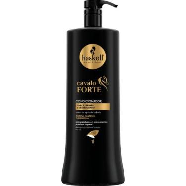 Imagem de Condicionador Haskell Cavalo Forte Força Brilho e Crescimento 1 Litro,