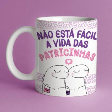 Imagem de Caneca porcelana flork amigas, não está fácil a vida das patricinhas 3