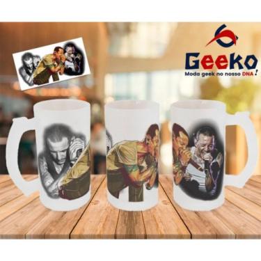 Imagem de Caneca de Chopp Chester Bennington Linkin Park Rock Geeko, Jateada, 50