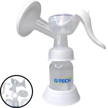 Imagem de Bomba Tira Leite Materno Manual Confort com Ajuste de Sucção Transpare