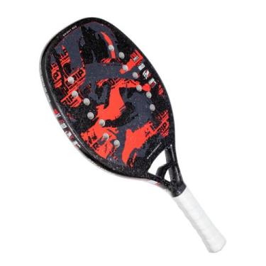 Imagem de Raquete De Beach Tennis Topgrip Modelo Bright Red