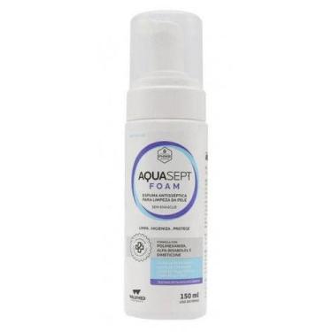 Imagem de AQUASEPT FOAM ESPUMA ANTISSÉPTCA 150 ml - Walkmed
