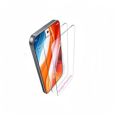 Imagem de LZRLZW 【Pacote com 2 protetores de tela para Google Pixel 9 XL, [HD] [proteção ocular] [dureza 9H] Vidro temperado