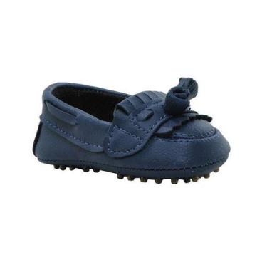 Imagem de Calçados Sapatinho de Bebê - Mocassim Masculino - Bicho de Pé - Sintét