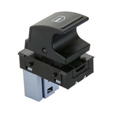 Imagem de ZAPOSTS Interruptor de janela elétrico serve para VW Touareg 2004-2017, Jetta 2005-2017, GTI 06-13 Passat 06-17, Rabbit 06-17, Eos 07-11, CC 09-17, Golf 10-13. Alguns modelos. Lado dianteiro