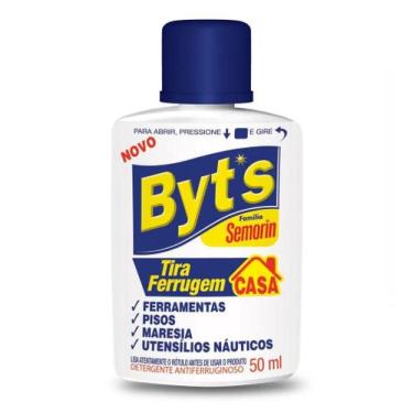 Imagem de Byt's Semorin Tira Ferrugem Pisos Maresia Utensílios Naútico