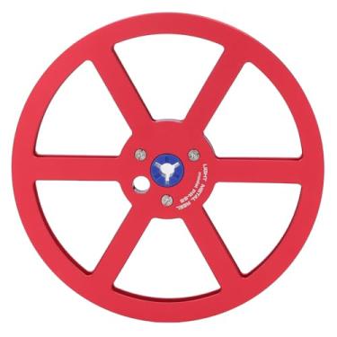 Imagem de Carretel de Metal de Alumínio Nab de 1/4 7 Pol, Carretel de Coleta Vazio Universal de 6 Furos para Carretel Pequeno Cubo, Carretel de Captação de Carretel Aberto de Baixo Ruído