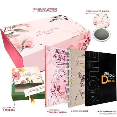 Imagem de Box Mulher Virtuosa + Mulheres da Bíblia Vol. 6 - Livraria Cristã Emme