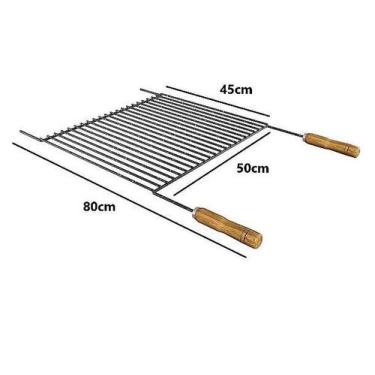 Imagem de Grelha Uruguaia Esmaltada 1922 - Qualinox