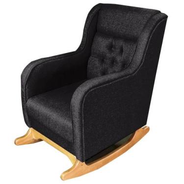 Imagem de Poltrona De Amamentar Balanço Retro Beatriz Decor - Beatriz Decor , PR