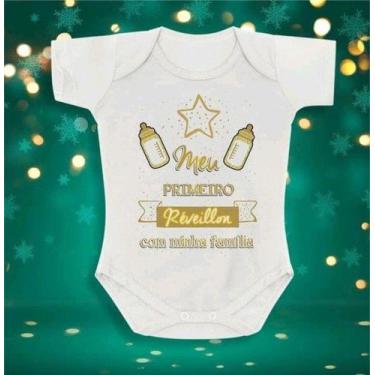 Imagem de Body Infantil Personalizado Edição Ano Novo - Quatro Estações, Branco,