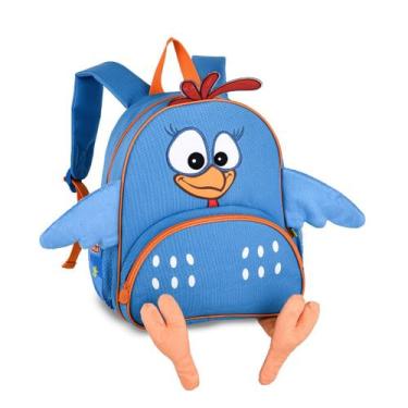 Imagem de Mochila Costas Galinha Pitadinha Infantil YouTube Passeio - Clio Style