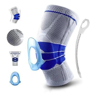 Imagem de Joelheira De Compressão C/ Silicone E Fio De Aço Flexível - Sou Preço,