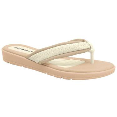 Imagem de Chinelo Feminino Rejane Off White Marfim Piccadilly 410034-6-Feminino