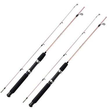 Imagem de Kit 2 Vara Para Molinete Taue 1,80Mts 40Lbs Fibra de Vidro