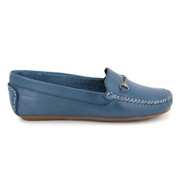 Imagem de Mocassim Feminino Couro Legitimo Sapatilha Clássica Sandalia Moda - RM