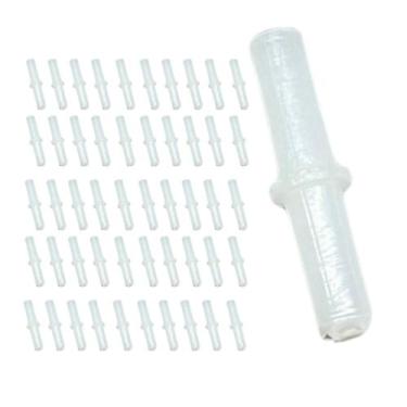 Imagem de 50 Conexão para Mangueira 4mm Aquario Silicone União Emenda - Hanimal