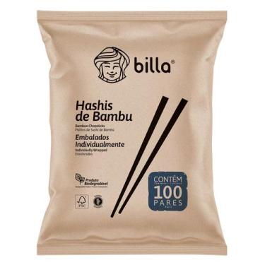 Imagem de Billa Hashis De Bambu 20cm 100 Pares