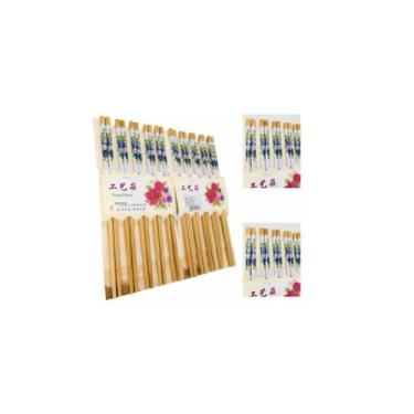 Imagem de Kit 10 Pares Hashi Gueixa Palitinho Japonês Reutilizável - ONYX,  Roxo