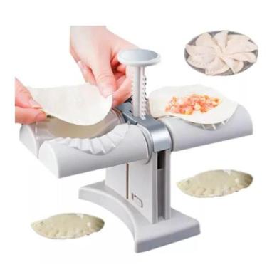 Imagem de Maquina Fechar Pastel Duplo Utensilio Pastelaria Ravioli - KEHOME