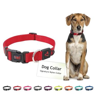 Imagem de Coleira Cães Nylon Signature Doco Vermelha M