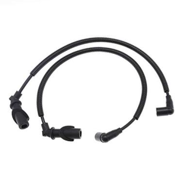 Imagem de 4012439 Bobina de ignição e fio para Polaris Sportsman RZR Ranger Crew XP 700 800 Substitui 4011365 4011060 4011059 4010909 4011364, 2 peças (59,3 cm e 49,5 cm)