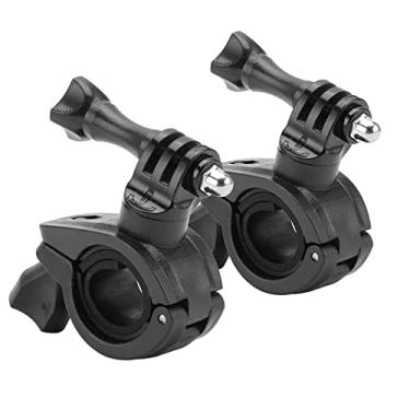 Imagem de 2 peças de 360 graus de rotação de 360 graus para montagem de guidão para câmera SJCAM GoPro Hero 8 7 6 5 4 SJCAM (preto)